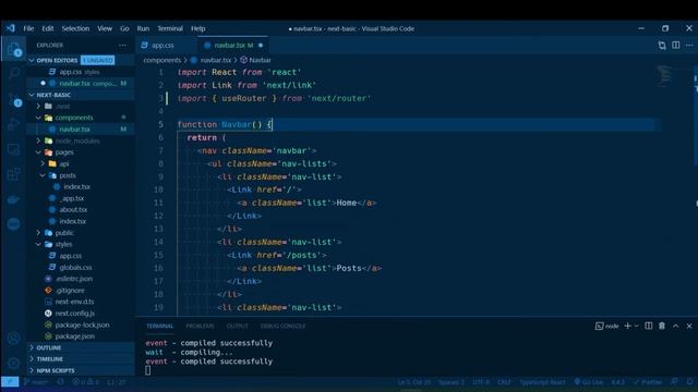 NextJS Basic - 2 Active Link смотреть онлайн