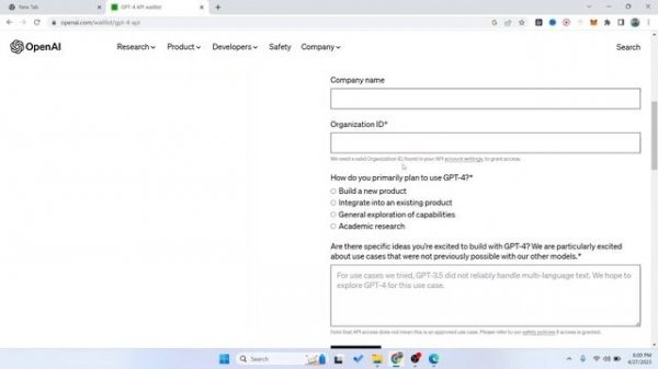 How to Get Chat GPT-4 API Key