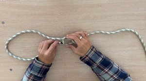 Узел Восьмёрка одним концом