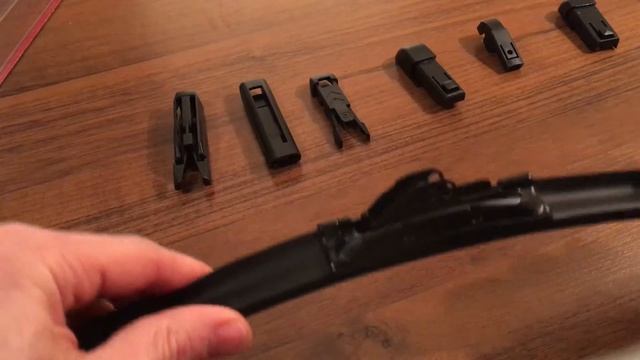 Замена дворника AWM с креплением Push Button смотреть онлайн