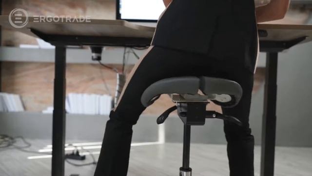 ERGOTRADE Эргономичное рабочее место. Стул-седло смотреть онлайн