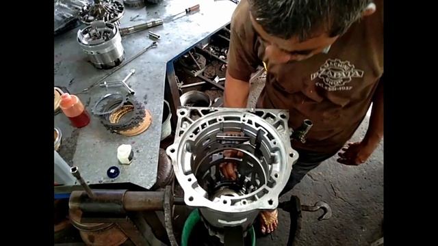 Toyota Landcruiser Prado automatic transmission (Part 2: Assembly) смотреть онлайн