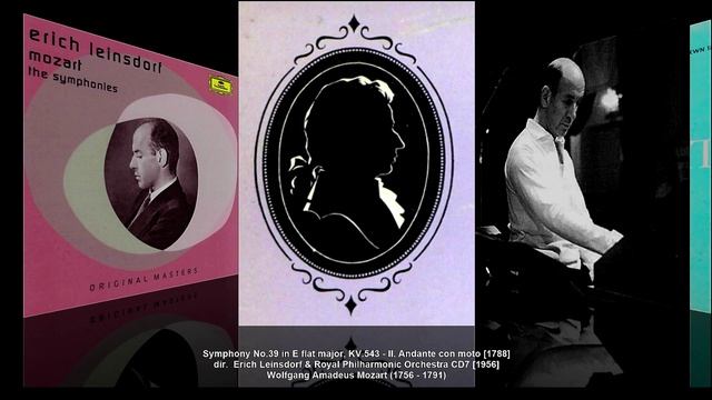 W.A, Mozart - Symphony No.39 in E flat major, K.543 (dir. Erich Leinsdorf, 1956) смотреть онлайн