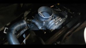 Chevrolet captiva - чистка дроссельной заслонки