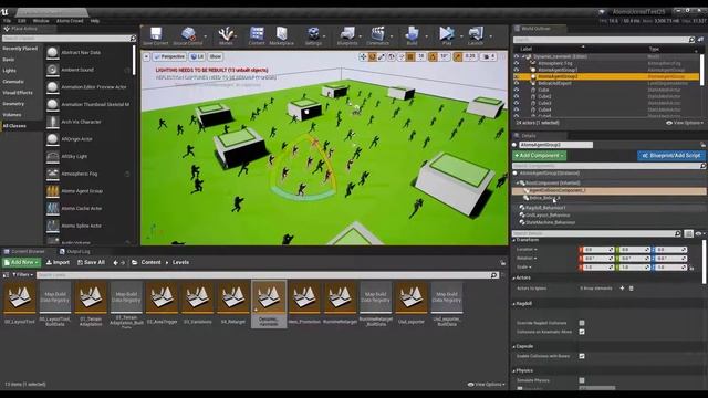AtomsUnreal 1.7.0 - Agents Affecting Nav Mesh смотреть онлайн