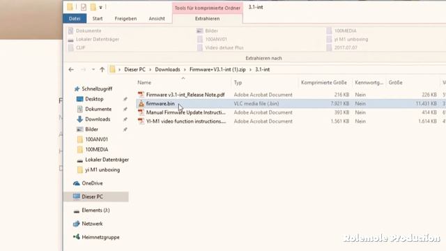 Yi M1 manuelles Software- Update von Version 3.0 auf Version 3.1 смотреть онлайн