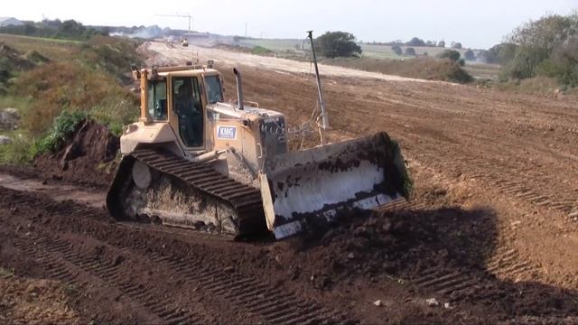 Cat D6N LGP With GPS Grading Dirt