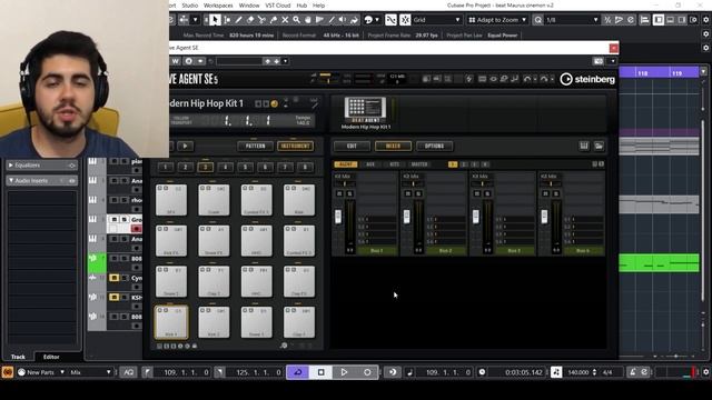 GROOVE AGENT 5 - СОЗДАНИЕ УДАРНЫХ ДЛЯ БИТА В CUBASE смотреть онлайн