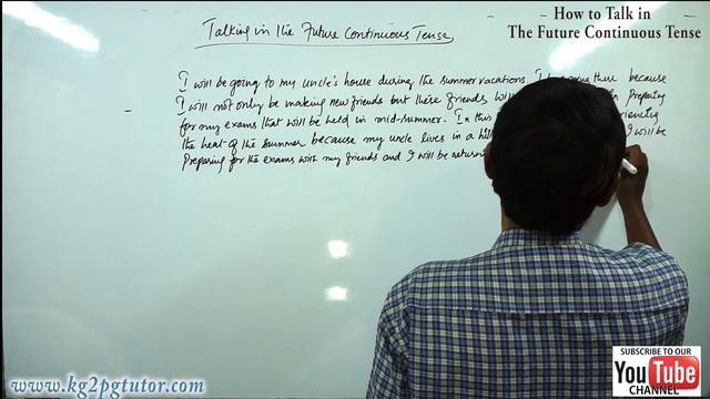How to talk in The Future Continuous Tense смотреть онлайн