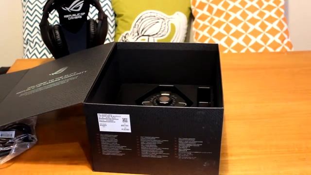 Asus ROG Centurion 7 1 surround headset unboxing смотреть онлайн