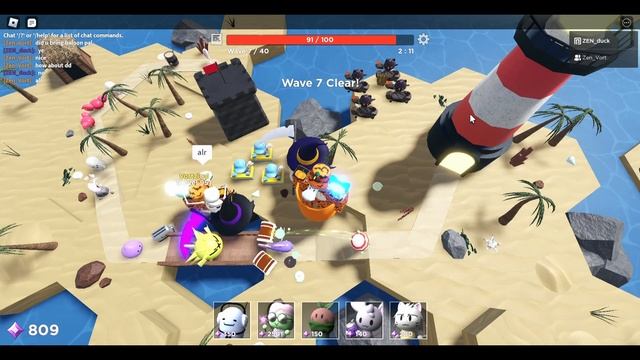 Playing Adventure Mode For the 1st time... (Roblox Tower Heroes) смотреть онлайн