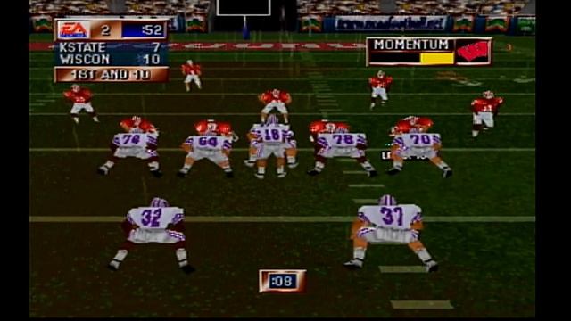 NCAA Football 2001 (PS1)- National Championship vs. Kansas State смотреть онлайн