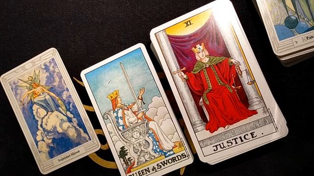 Чтение карт в контексте вопроса. Справедливость и Королева Мечей смотреть онлайн