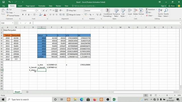 Excel Modul 5 ( PERAMALAN )_ Ayu Norlia Nisa смотреть онлайн