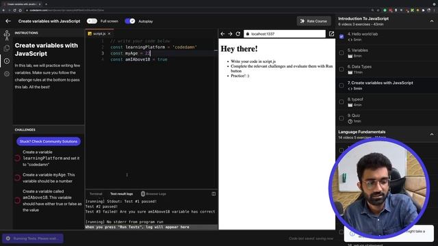 The Best Free JavaScript Course to Become a Web Developer смотреть онлайн
