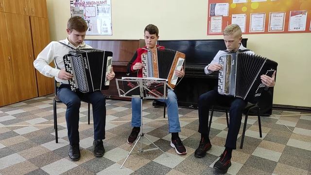 В.Шаинский «Песенка крокодила Гены» переложение А.Перцева, Г.Никишин «Озорная полька» #баян смотреть онлайн