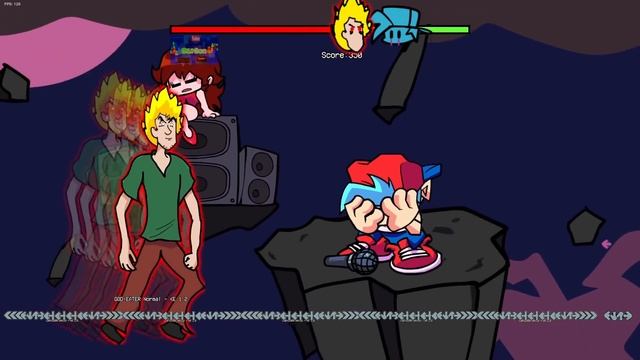 GOD EATER BUT SHAGGY USES 100% OF HIS POWER FRIDAY NIGHT FUNKIN' смотреть онлайн