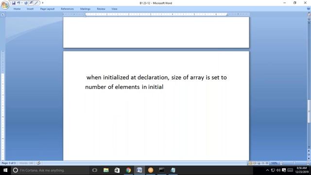 Java Array Initialization смотреть онлайн