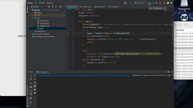 Load Image WIth java GUI смотреть онлайн