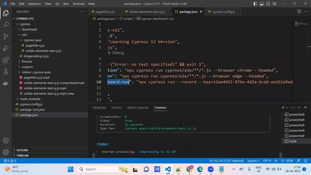 How to use Cypress Dashboard OR Cypress Cloud смотреть онлайн