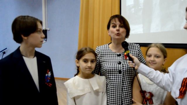 Интервью участников литературно-музыкальной композиции смотреть онлайн