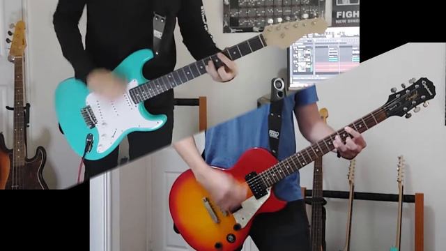 MGK & YUNGBLUD - Body Bag (Guitar Cover & Solo) смотреть онлайн