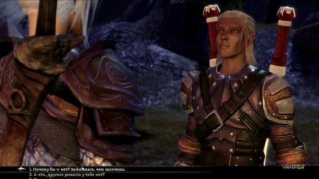 Прохождение Dragon Age Origins Лагерь - Разговор с напарниками ч.43 смотреть онлайн