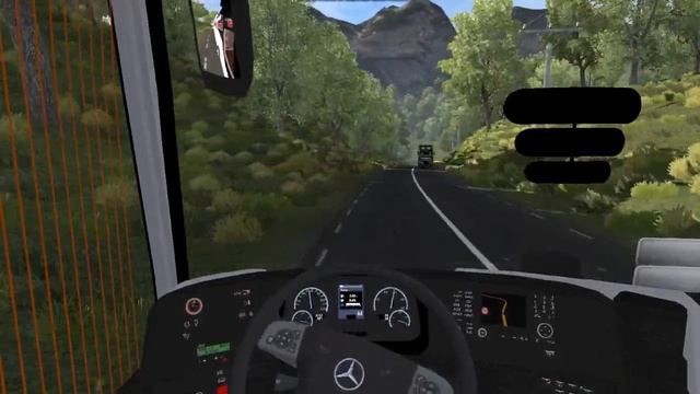 Mercedes-Benz Multi-Axle Bus can do the best in Hills ||ETS-2|| ||V2 GAMING|| смотреть онлайн