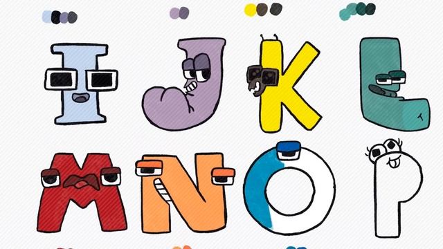 Como dibujar a todas las letras de ALPHABET LORE - (A-Z) смотреть онлайн