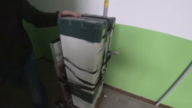 Испытание верстака тележки с 3 х колесными блоками смотреть онлайн