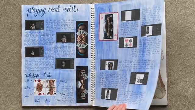 A* A Level Art Sketchbook Tour! смотреть онлайн