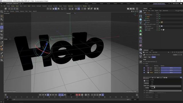 C4D 2023 Tutorial: Vertex Colors on Procedural Objects using Emitters and Redshift- Bake and rende смотреть онлайн