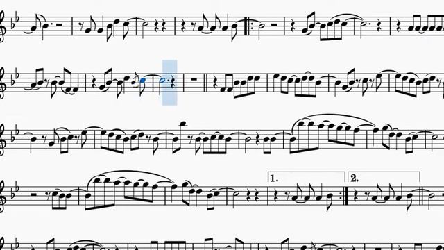 #altosax Cold Heart by Elton John & Dua Lipa Alto Sax Sheet Music Play Along BackingTracks Partitur смотреть онлайн