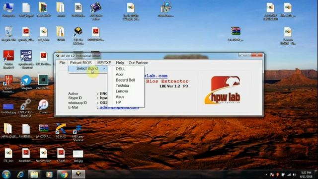 HOW TO EXTRACT LENOVO G50-70 BIOS WITH LBE VERSION 1.2.3