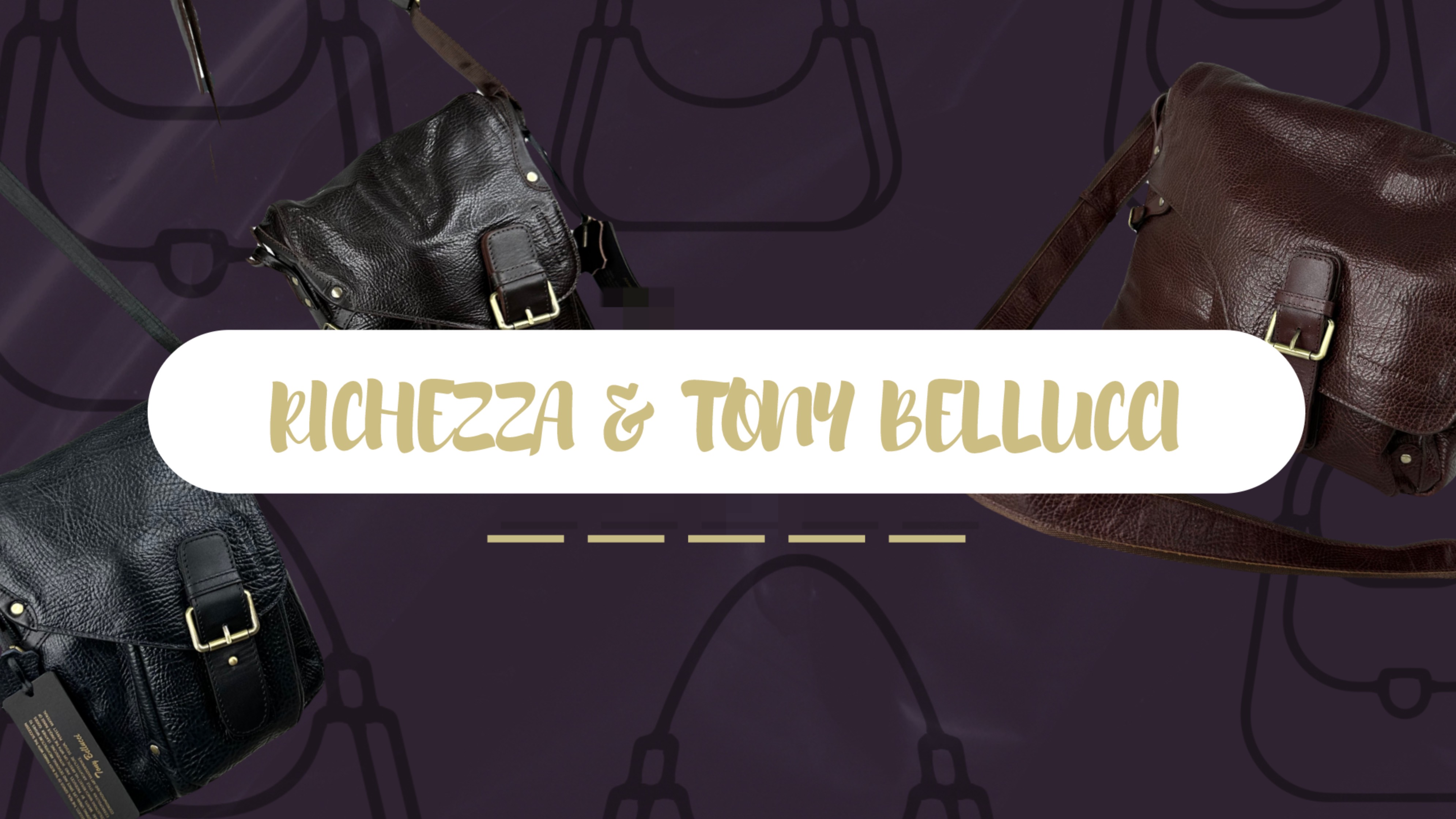 Новая ТУРЕЦКАЯ коллекция сумок, кошельков и чемоданов | Tony Bellucci & Richezza