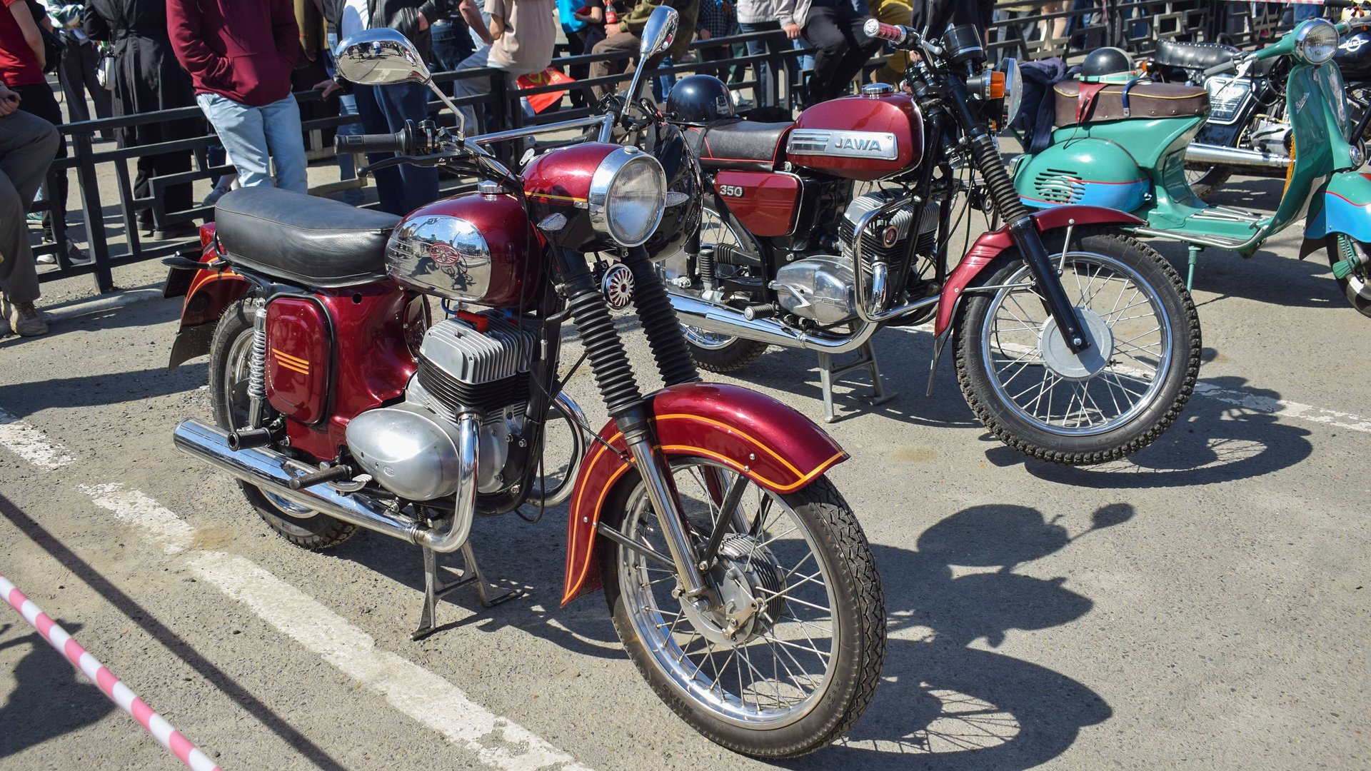 Мотоцикл ЯВА 350/360. Звук двигателя. / Motorcycle JAVA 350/360. смотреть онлайн