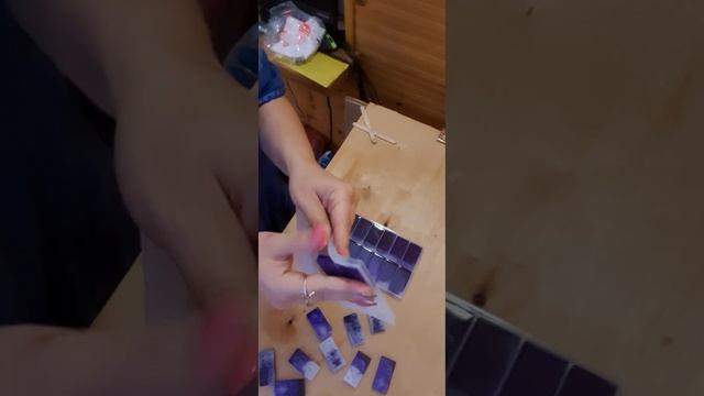 Домино из эпоксидной смолы. Распаковка. смотреть онлайн