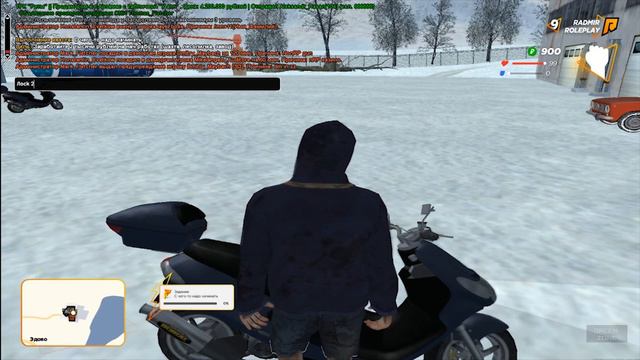 Бомжую жизнь с нуля в RADMIR ROLE PLAY 09 Cервер смотреть онлайн