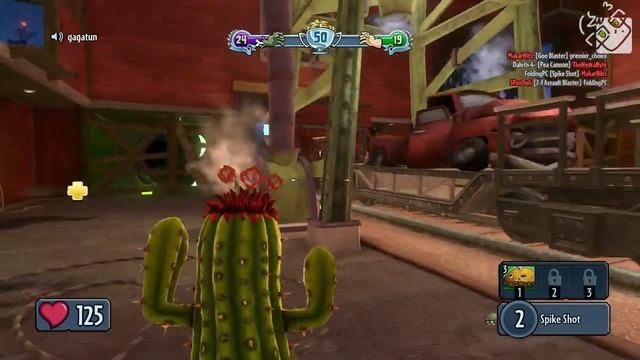 Гагатун впервые играет в Plants vs. Zombies: Garden Warfare на PC смотреть онлайн