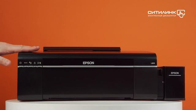 Обзор струйного принтера EPSON L805 | Ситилинк смотреть онлайн