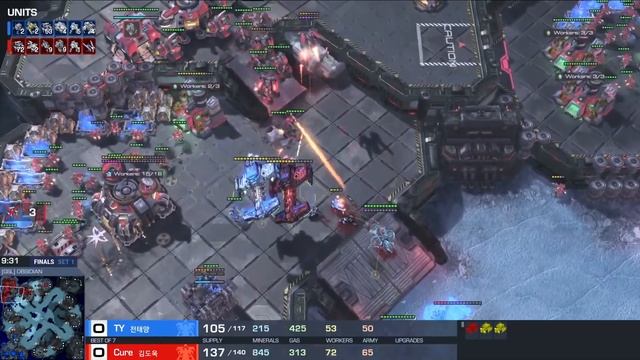 THE BATTLECRUISER HITSQUAD - Starcraft 2: TY vs. Cure смотреть онлайн