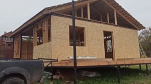Дом на металлокаркасе с утеплением Планета Строй Т ч.2