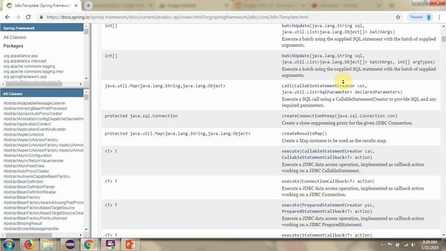 What is Spring JdbcTemplate? | Spring JDBC tutorial смотреть онлайн