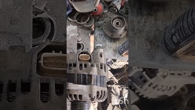 ремонт генератора Mitsubishi pagero смотреть онлайн