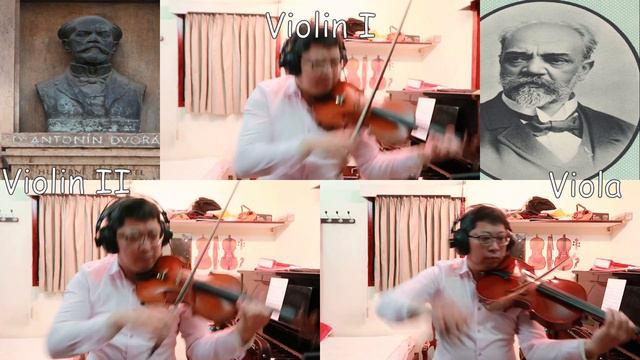 Dvořák (1841-1904): Miniatures for 2 Violins and Viola Op.75a 2nd Capriccio смотреть онлайн