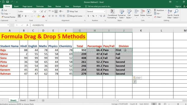 Formula Drag and Drop 5 Tricks | Excel Tips and Tricks | Magic Tips and Tricks 2023 смотреть онлайн