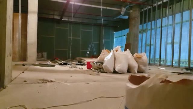 Ремонт помещения в торговом центре City Center. Одесса смотреть онлайн