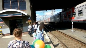 ж/д вокзал г. Челябинск! Встреча нашего солдата с армии!!!