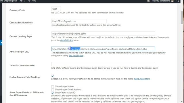 WP Affiliate Platform Clicks and Sales Tracking Test смотреть онлайн
