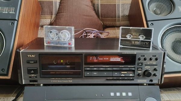 Teac V-970X калибровка, проверка функциональности.